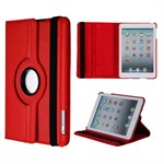 Denmark's Cheapest 360 Rotating Cover for iPad Mini 1 / iPad Mini 2 / iPad Mini 3 (red)